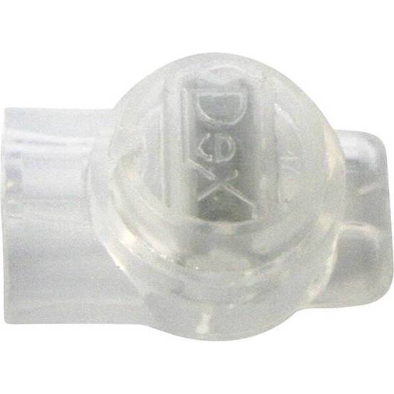 CellPack 145622 Einzeladerverbinder - Flexibel für 0.13-0.64 mm², Starr für 0.13-0.64 mm², 3-polig, 100 Stück, Transparent