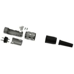Amphenol C 091 A M16 DIN-Stecker - 3-polig, 300V AC, 5A - Lötanschluss für Kabelmontage