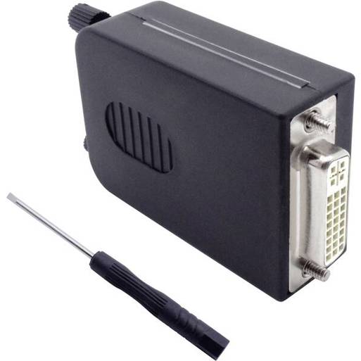 Quadrios 2001C227 DVI Steckverbinder Buchse - Gerade, 30 Polig, Schwarz - 1 Stück