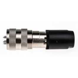 Amphenol Signalmate C091 M16 DIN-Stecker - Gerade, 5-polig, 300 V / 5.0A, IP40, Lötanschluss Kabelmontage