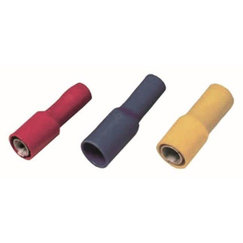Intercable ICIQ6RSH Rundsteckhülse 4-6mm Stecker - Gelb
