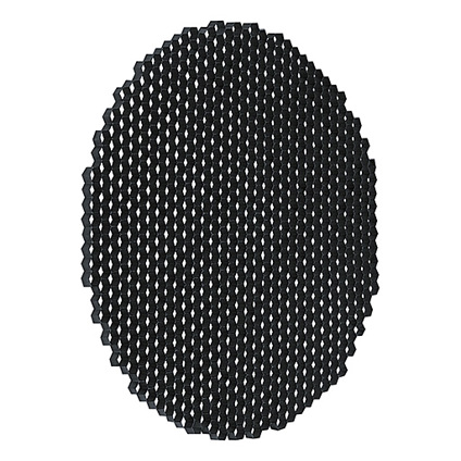 V2 L Honeycomb Louvre BK - Wabenraster Schwarz