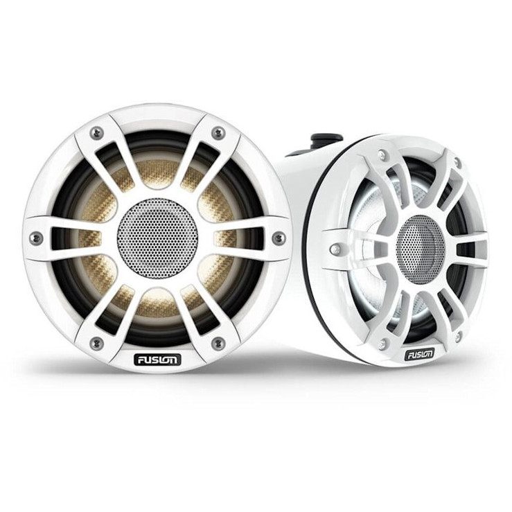 Fusion Signature Series 3i 6.5" White Coaxial Sport Waketower Speaker