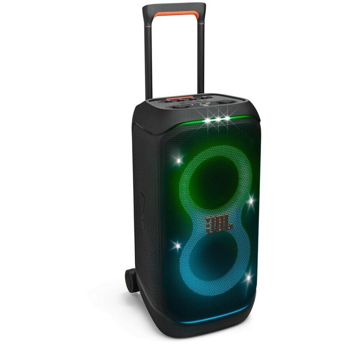 JBL PartyBox Stage 320 - Tragbare Karaoke Lautsprecher in Schwarz