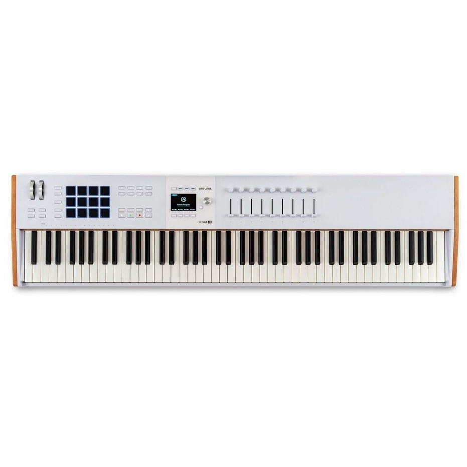 Arturia KeyLab 88 MK3 - Premium 88-Tasten MIDI-Controller in Weiß