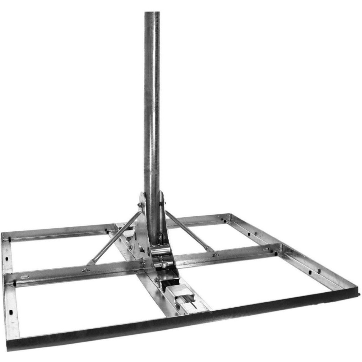A.S. SAT Terrassenständer Goliat 4x50x50cm - 10° Neigung – Optimal für Ihre SAT-Montage