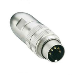 Lumberg DIN-Stecker 12-polig | 60V AC / 3A | IP68 | Lötanschluss für Kabelmontage