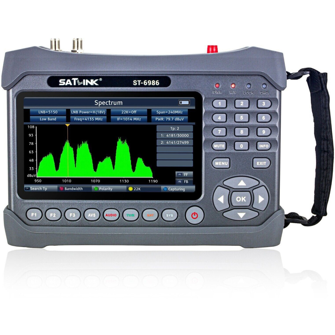 Satlink ST-6986 - Hochpräziser Sat-Finder für optimale Signalstärke