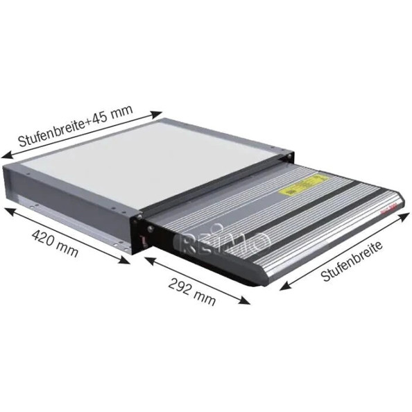 Project 2000 Slide-Out Trittstufe - 12V, 550mm, 55cm | Caravaning Zubehör