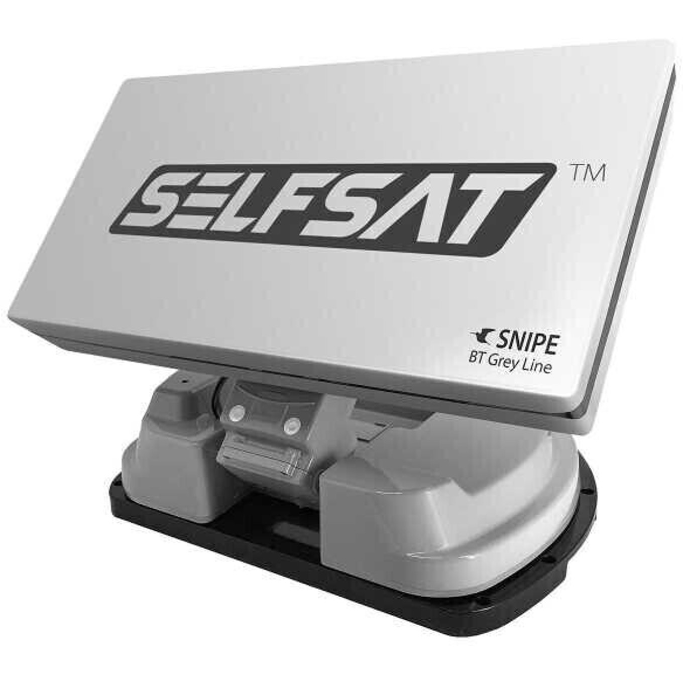 Selfsat SNIPE BT - Graue Einzel-Sat-Antenne