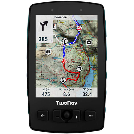 TwoNav GPS Aventura 2 Plus - Blau/Schwarz - Outdoor-Navigation