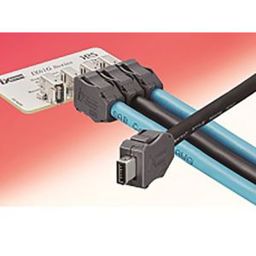 Hirose Mini E/A Steckverbinder - IX Stecker für Kabelmontage - Gerade