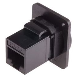 RS PRO Gerade Buchse XLR für Frontplattenmontage - Schwarz