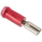 TE Connectivity PIDG FASTON Flachsteckhülse - Rot, Isoliert | 2.79 x 0.51 mm | Buchse | 0.3 mm² bis 1.5 mm² | 22 AWG min