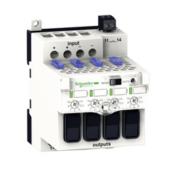 Elektronisches Schutzmodul für Sicherheitstransformatoren | 4 Kanäle | 1-10 A