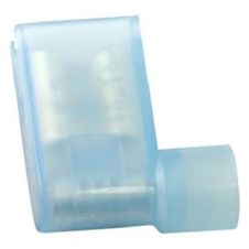RS PRO Flachsteckhülse - Isoliert | 1,5 - 2,5 mm² | 16 - 14 AWG | Blau | 6.35 x 0.8mm | Buchse