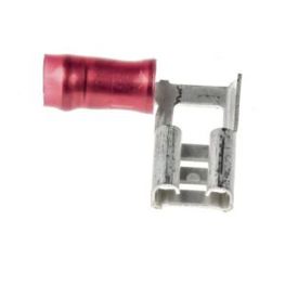 TE Connectivity PIDG FASTON Flachsteckhülse - Rot, Isoliert | 6.35mm x 0.81mm | Buchse, 0.3mm² - 1mm² | 22AWG min