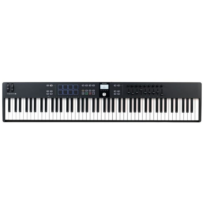 Arturia KeyLab Essential 88 MK3 - MIDI Controller in Schwarz