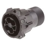 ITT Cannon DIN-Stecker Gerade, 2-polig, 48V DC, IP67, Kabelmontage