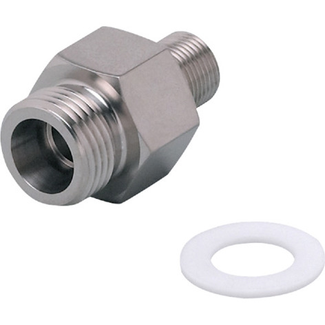 Einschraubadapter M18/M12 für Strömungs- und Temperatursensoren - 30 bar / 3 MPa