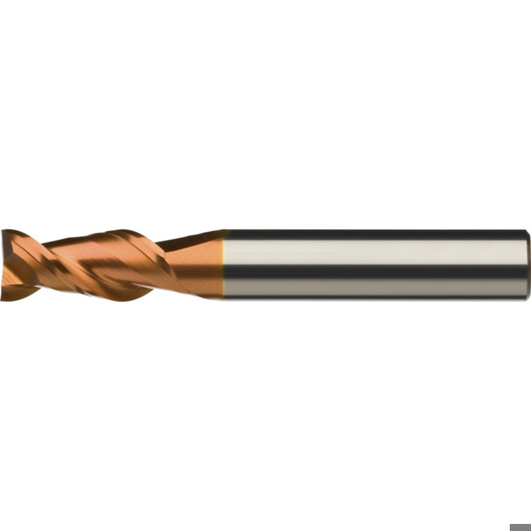 ATORN Vollhartmetall-Schaftfräser Z2 HA - 10,0 x 22 x 29 x 72 mm - Beschichtet