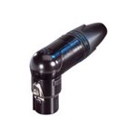 Neutrik NC3FRX-B XLR Drahtverbinder - Schwarz