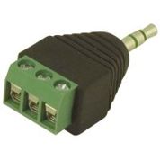 RS PRO 3,5 mm Klinkenstecker - 3-polig Stereo, gerade | Kabelmontage mit Schrauben