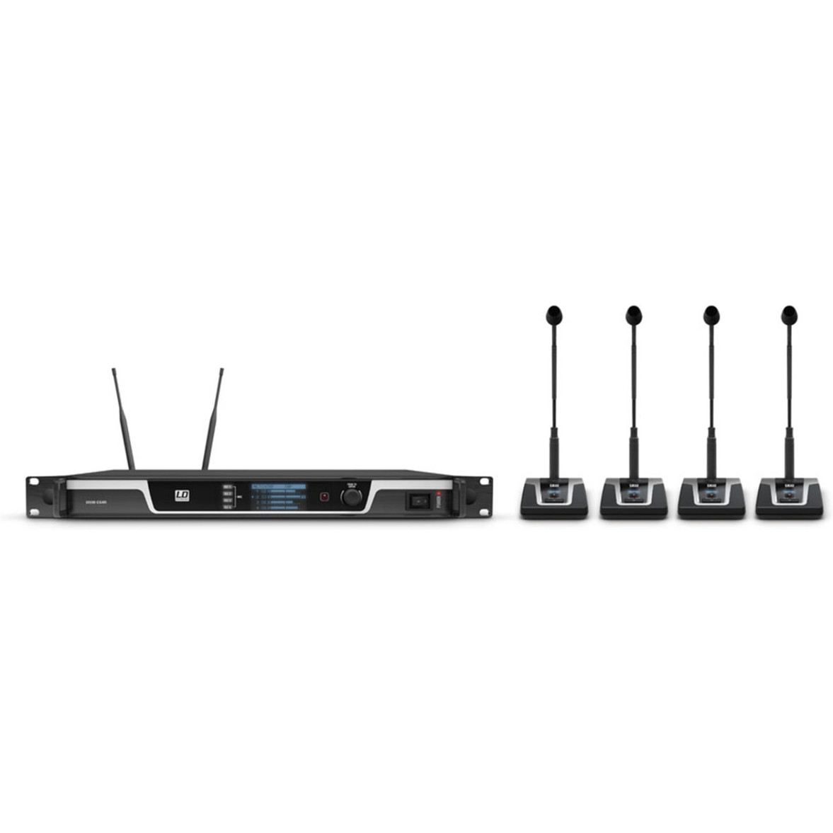 LD Systems Funkmikrofon-Set mit Schwanenhals (LDU508CS4)