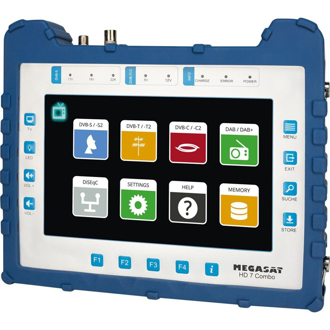Megasat HD 7 Combo - Multifunktioneller Sat-Finder mit HD-Empfang