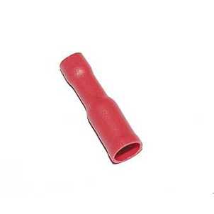 Rundsteckhülse - Rot | Ø 4 mm | 100 Stück pro Packung