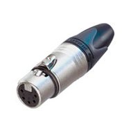 Neutrik NC5FXX XLR Drahtverbinder - Schwarz, Metallisch