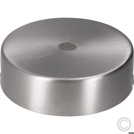 Baldachin Nickel Gebürstet - D10mm Loch