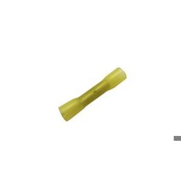 RND 465 Kabelspleißverbinder | Gelber Stoßverbinder für 22-24 AWG | Ø 1mm | Länge 24mm | Max. 24AWG