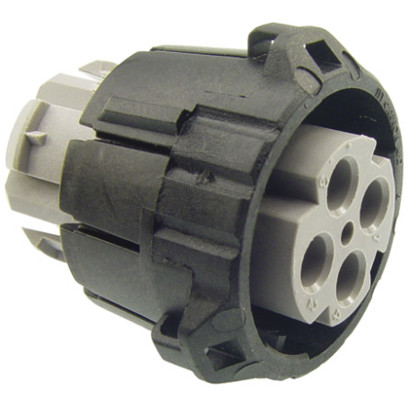 ITT Cannon APD DIN-Stecker 4-polig – 48 V DC, IP67 & IP69K, Kabelmontage