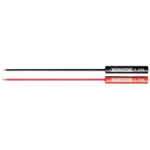 Bernstein Prüfspitzen für Elektronik - 4mm Buchse, CAT I, Rot/Schwarz - 2 Stück