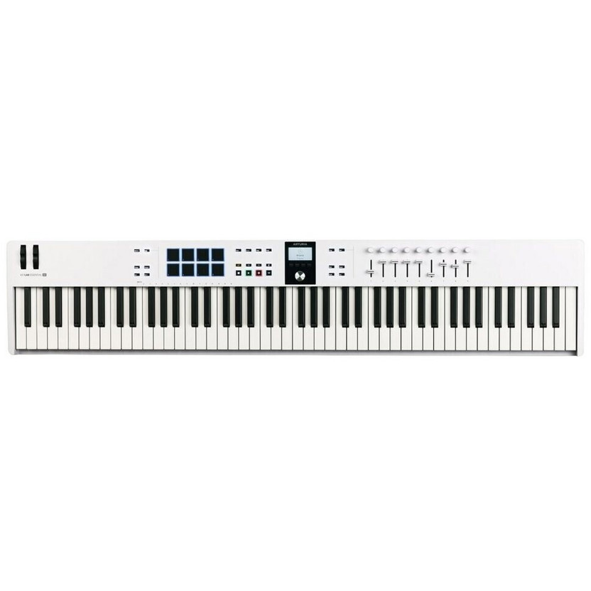 Arturia KeyLab Essential 88 MK3 - Weißer MIDI-Controller