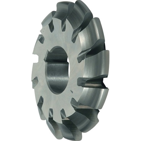 Zahnformfräser DIN 3972 - Modul 1,5mm, Nr. 3, 17-20 Zähne, 12 Schneiden