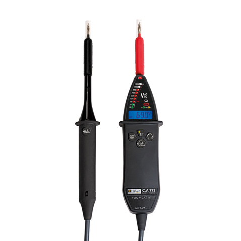 C.A 773 Spannungsprüfer – IP2X-Prüfspitzen für sichere Spannungsmessungen