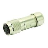 Amphenol DIN-Buchse C 091 D+ M16, Gerade, 8-polig, IP68, 100V/7A, Lötanschluss für Kabelmontage