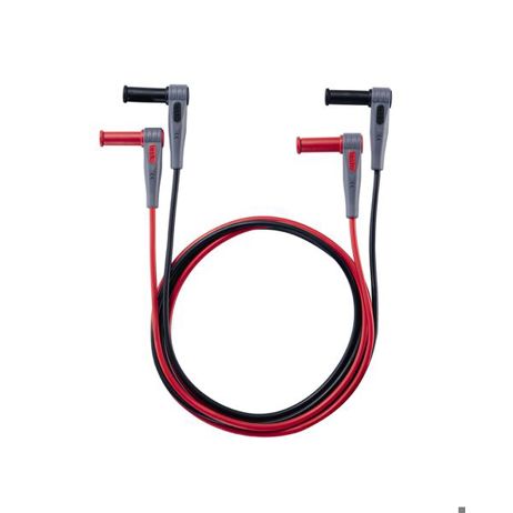 Messleitungsverlängerungen mit abgewinkeltem Stecker - 1 Satz (Bananenstecker)
