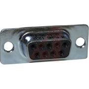 Cinch DEUH Sub-D Steckverbinder Buchse - 9-polig - Kabelmontage Crimp