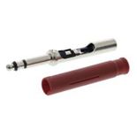 Neutrik 4,4 mm Klinken-Stecker - 3-polig Stereo | Gerade | Kabelmontage mit Crimpanschluss