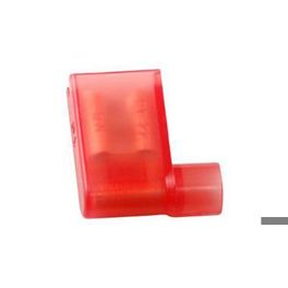 Flachsteckverbinder Isoliert Rot 0.34-0.75mm² Buchse 100 Stück