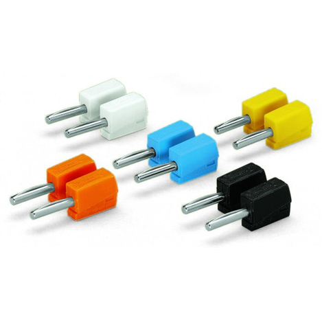 Bananenstecker Farbig Sortiert - Modell 215-111