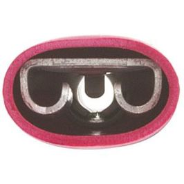 JST FLVDDF Flachsteckhülse - Isoliert, Rot - 6.35 x 0.8mm - Buchse für 0.25mm² bis 1.65mm² - 22AWG Min