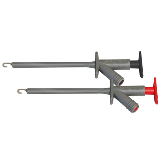 Abgreifklemme 1000 V / 10 A mit 4 mm Sicherheitsbuchsen - Krokodilklemme