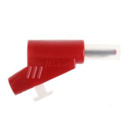 Radiall Bananenstecker 4 mm - Rot, vernickelt - 750V AC / 30A