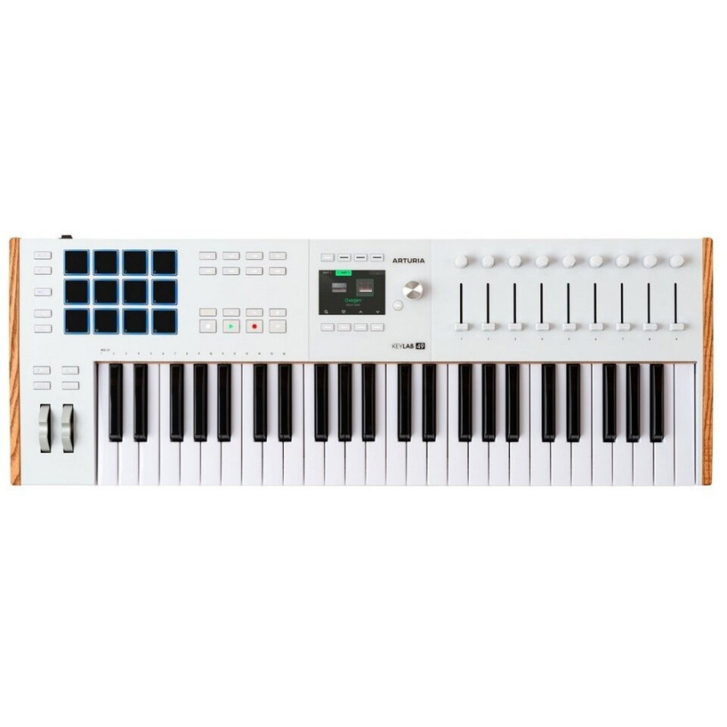 Arturia KeyLab 49 MK3 - Eleganter MIDI-Controller in Weiß