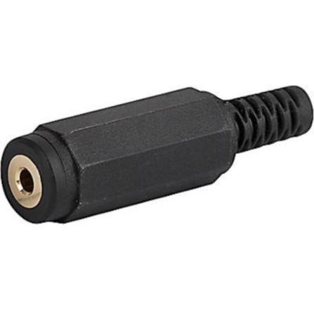 Klinkenkupplung 2.5 mm | 3-polig Stereo | Lötanschluss | Kunststoff | Modell 4831.3300