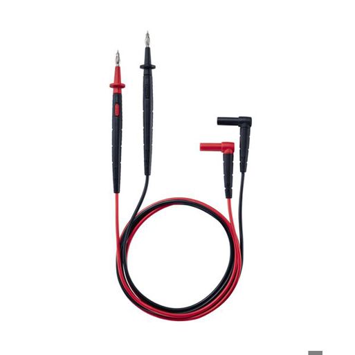 Abgewinkelte Standard Messleitungen mit Ø 4 mm Spitze - Bananenstecker